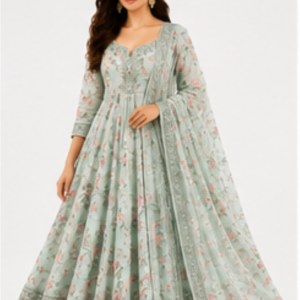 Women’s Floral Printed Set Mint